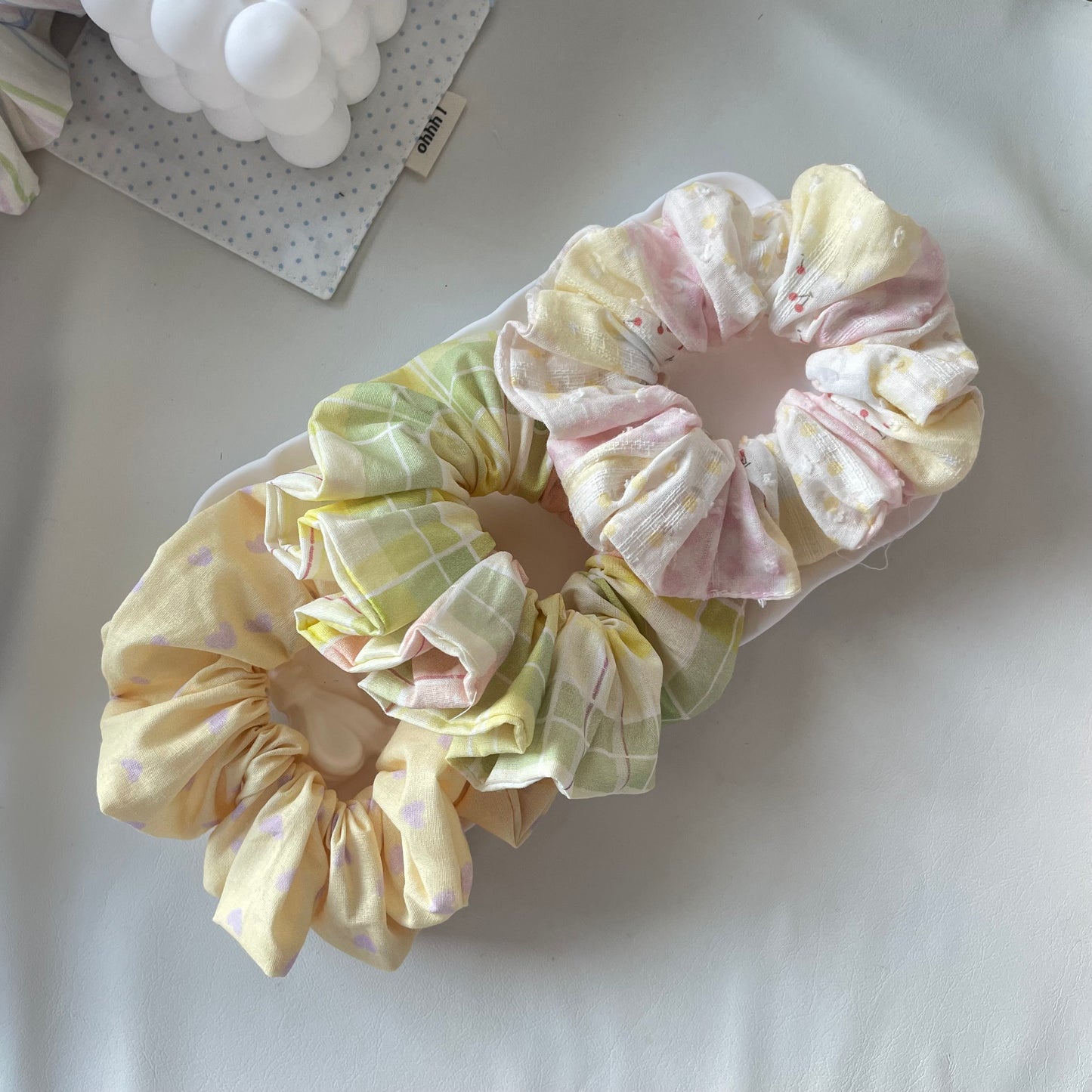 scrunchie set spcs